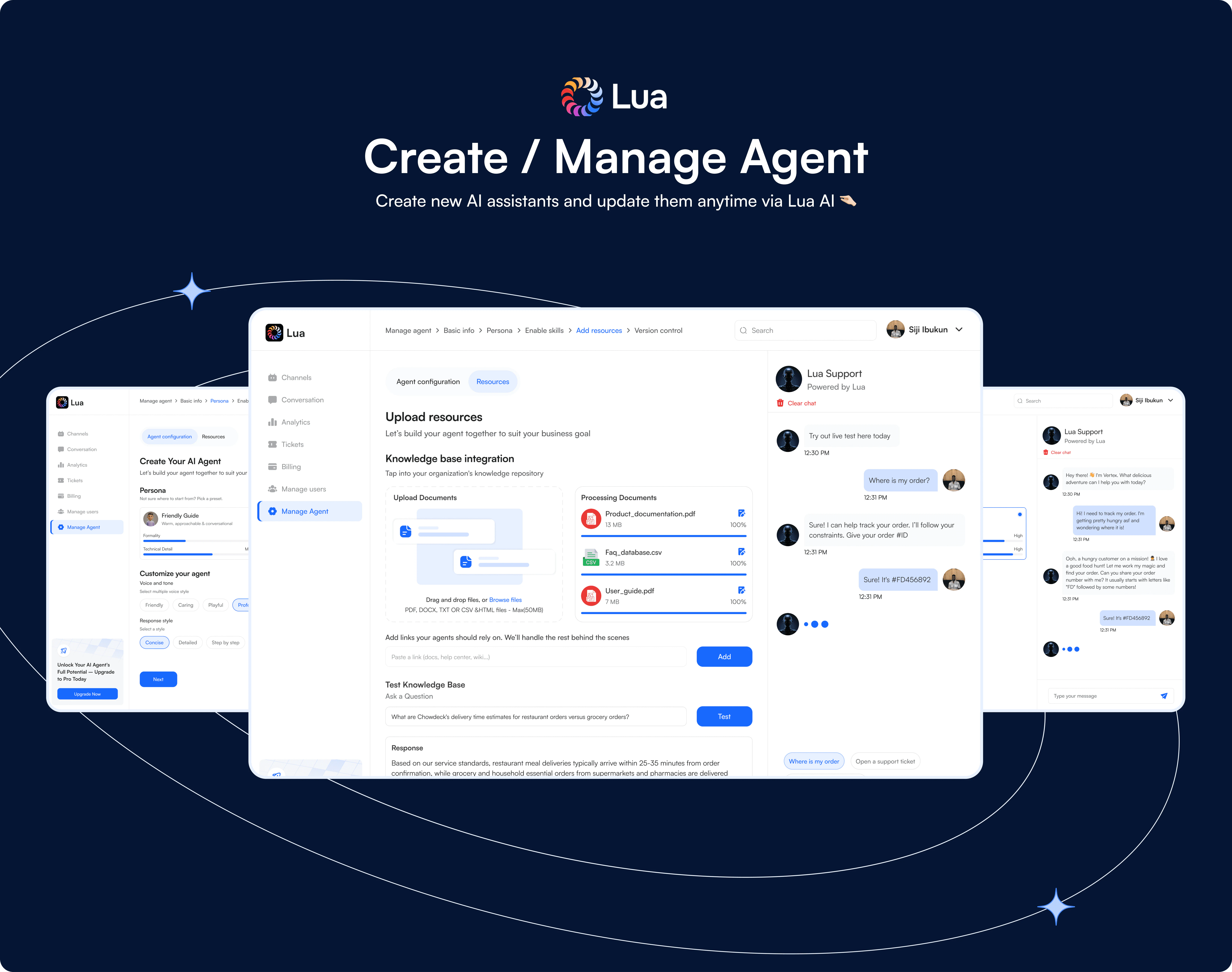 Create/Manage AI Agent Via Lua